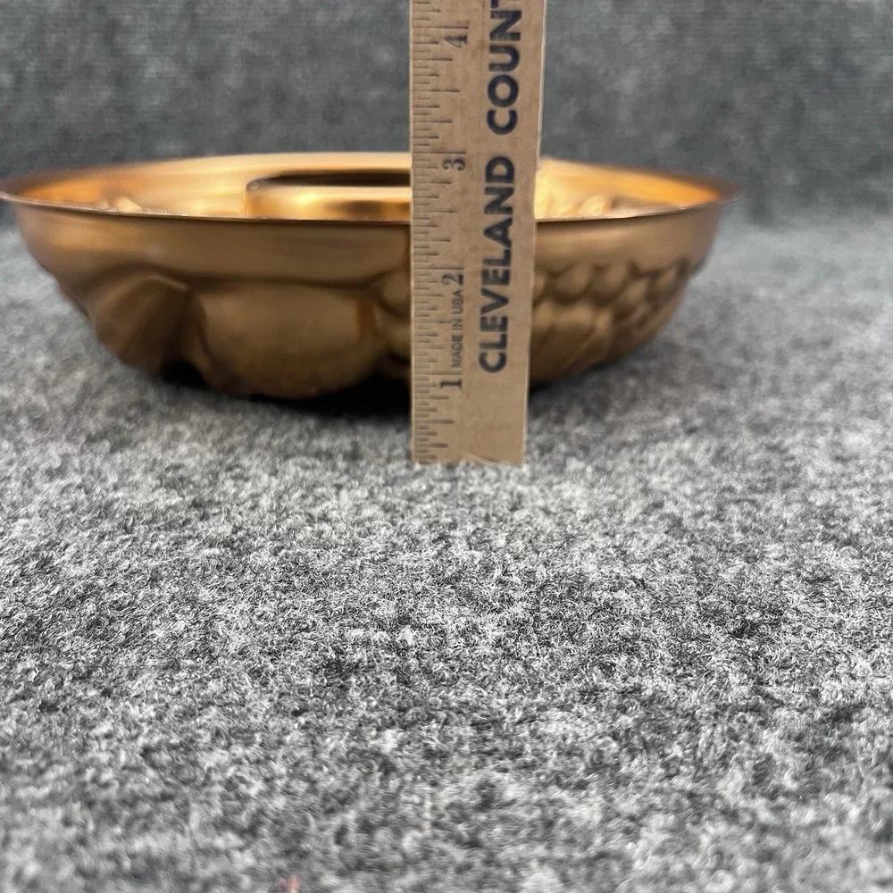 Vtg Copper Colored 10
